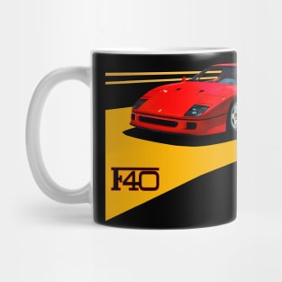 f40 scuderia Mug